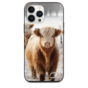 Beautiful Highland Cow Phone Case for iPhone 7 8 X XS XR SE 11 12 13 14 Pro Max Mini Note 10 20 s10 s10s s20 s21 20 Plus Ultra