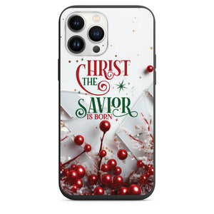 Christ the Savior is Born Christmas Design Phone Case for iPhone 7 8 X XS XR SE 11 12 13 14 Pro Max Mini Note 10 20 s10 s10s s20 s21 20 Plus Ultra