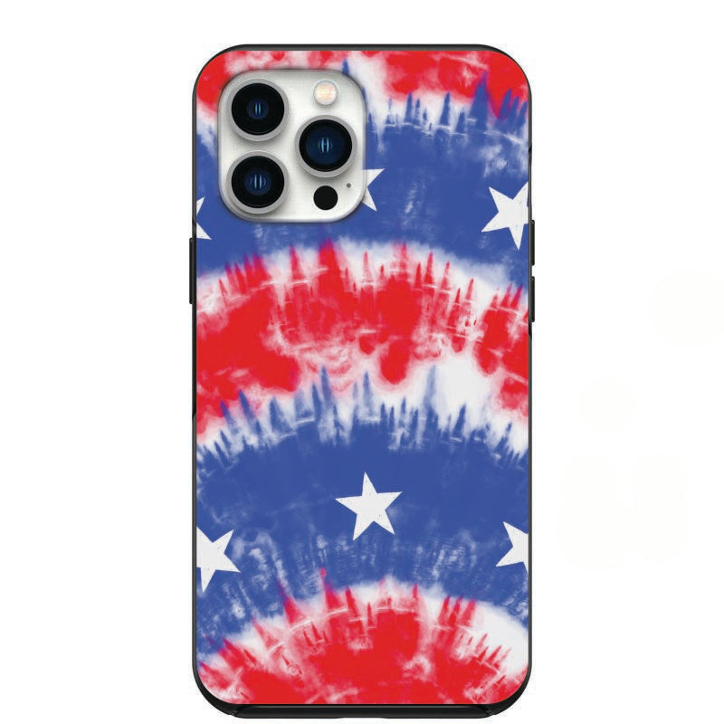 Flag Tie Dye Phone Case for iPhone 7 8 X XS XR SE 11 12 13 14 Pro Max Mini Note 10 20 s10 s10s s20 s21 20 Plus Ultra