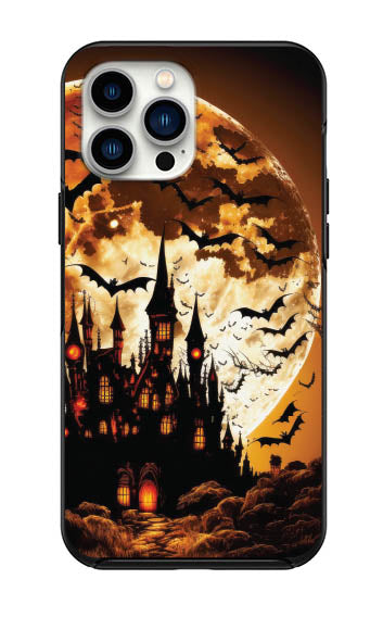 Halloween Haunted House Case for iPhone 14 14 pro 14pro max 13 12 11 Pro Max Case iPhone 13 12 Mini XS Max XR 6 7 Plus 8 Plus