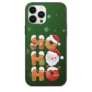 Ho Ho Ho Santa And Snowflakes design Design Phone Case for iPhone 7 8 X XS XR SE 11 12 13 14 Pro Max Mini Note 10 20 s10 s10s s20 s21 20 Plus Ultra