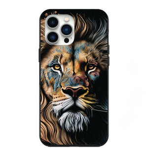 Majestic Lion Art Phone Case for iPhone 7 8 X XS XR SE 11 12 13 14 Pro Max Mini Note 10 20 s10 s10s s20 s21 20 Plus Ultra