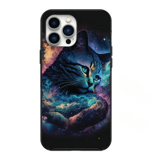 Spacey Cat Phone Case for iPhone 7 8 X XS XR SE 11 12 13 14 Pro Max Mini Note s10 s10plus s20 s21 20plus
