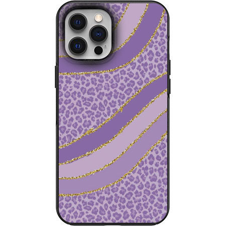 Cute Soft Purple Cheetah Fur print Phone Case for iPhone 7 8 X XS XR SE 11 12 13 14 Pro Max Mini Note 10 20 s10 s10s s20 s21 20 Plus Ultra