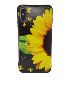 Butterfly Sunflower Phone Case for iPhone 7 8 X XS XR SE 11 12 13 14 Pro Max Mini Note 10 20 s10 s10s s20 s21 20 Plus Ultra