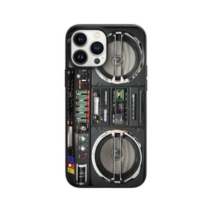 80s Retro Boombox Totally Awesome 80's Phone Case for iPhone 7 8 X XS XR SE 11 12 13 14 Pro Max Mini Note 10 20 s10 s10s s20 s21 20 Plus Ultra