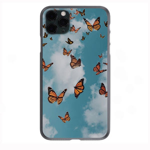 Aesthetic Butterflies Phone Case for iPhone 7 8 X XS XR SE 11 12 13 14 Pro Max Mini Note 10 20 s10 s10s s20 s21 20 Plus Ultra
