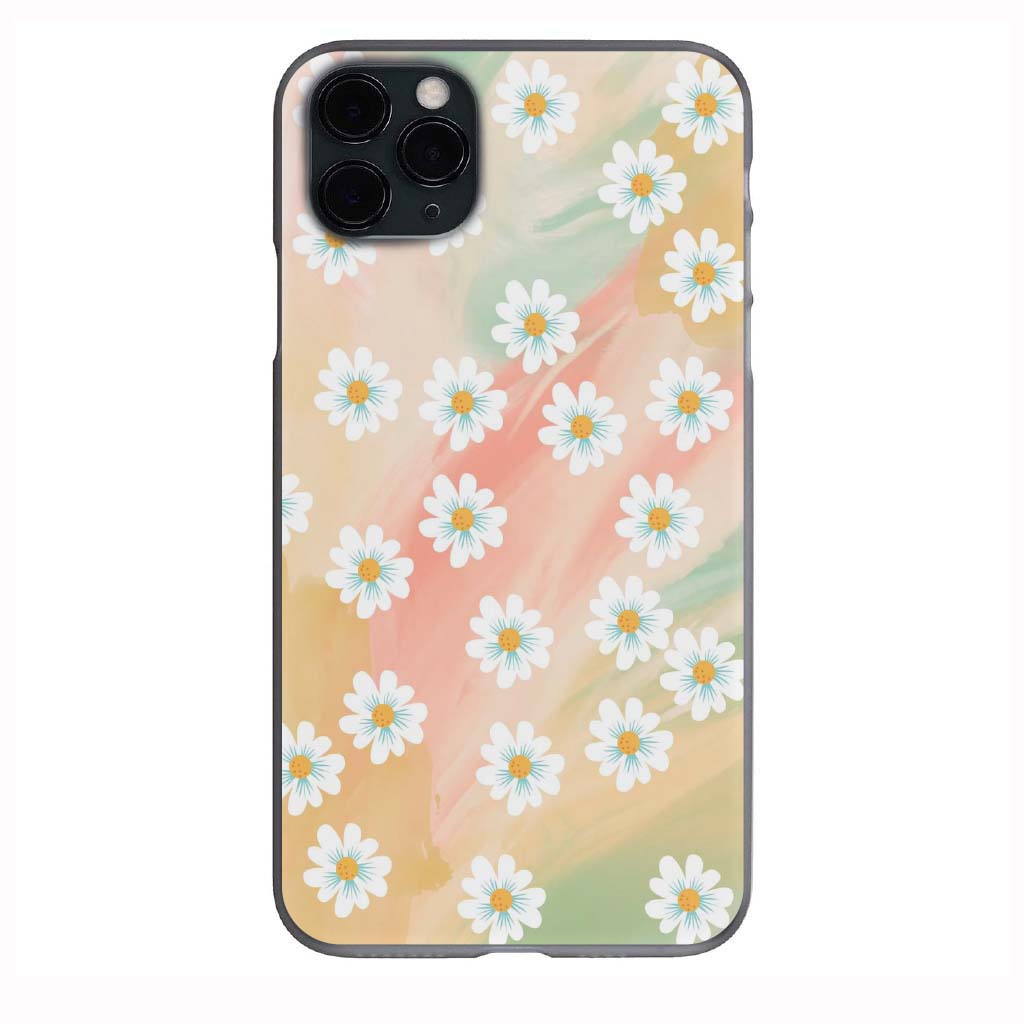 Aesthetic Pastel Daisies Phone Case for iPhone 7 8 X XS XR SE 11 12 13 14 Pro Max Mini Note 10 20 s10 s10s s20 s21 20 Plus Ultra