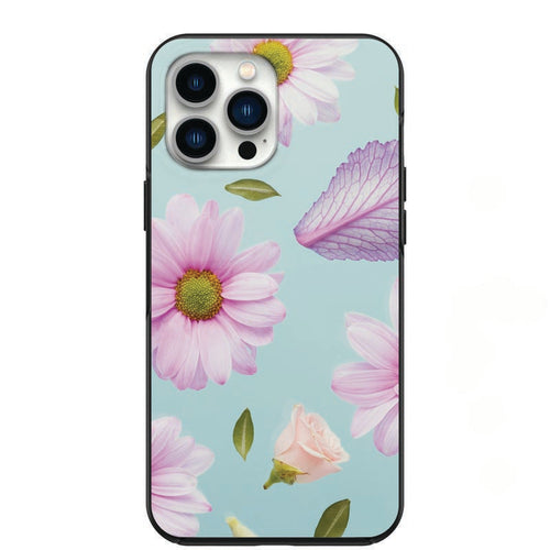 Beautiful Flowers In The Sky Design Phone Case for iPhone 7 8 X XS XR SE 11 12 13 14 Pro Max Mini Note 10 20 s10 s10s s20 s21 20 Plus Ultra