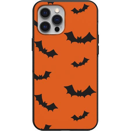 Black Bats Design Phone Case for iPhone 7 8 X XS XR SE 11 12 13 14 Pro Max Mini Note 10 20 s10 s10s s20 s21 20 Plus Ultra