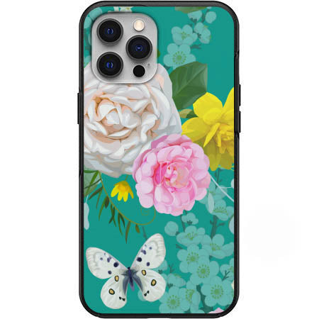 Boho Flower design Phone Case for iPhone 7 8 X XS XR SE 11 12 13 14 Pro Max Mini Note 10 20 s10 s10s s20 s21 20 Plus Ultra