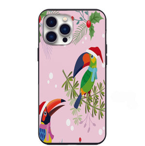 Christmas Vacation Toucan Design Phone Case for iPhone 7 8 X XS XR SE 11 12 13 14 Pro Max Mini Note 10 20 s10 s10s s20 s21 20 Plus Ultra