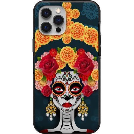 Day Of The Dead Beauty Design Phone Case for iPhone 7 8 X XS XR SE 11 12 13 14 Pro Max Mini Note 10 20 s10 s10s s20 s21 20 Plus Ultra