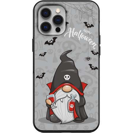 Dracula Gnome Happy Halloween print Phone Case for iPhone 7 8 X XS XR SE 11 12 13 14 Pro Max Mini Note 10 20 s10 s10s s20 s21 20 Plus Ultra