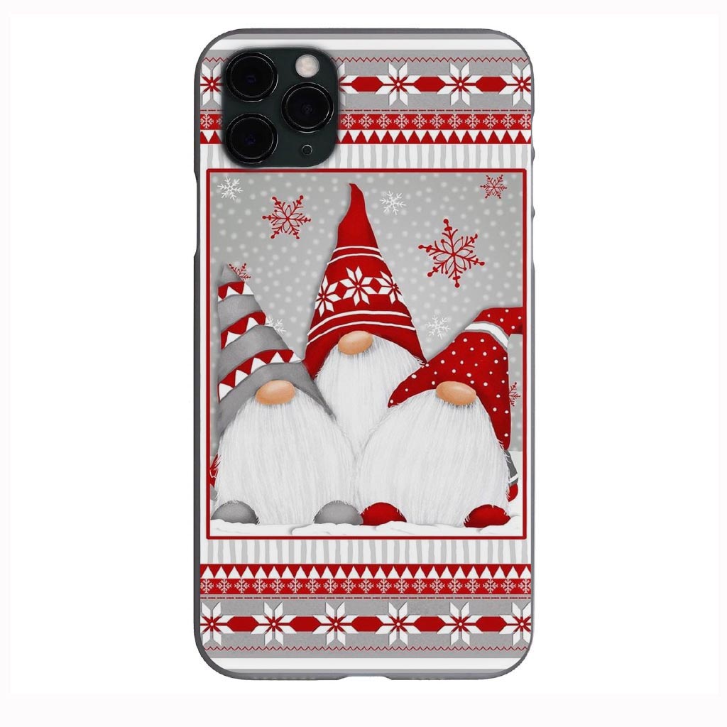 Gnomes Christmas Sweater print Phone Case for iPhone 7 8 X XS XR SE 11 12 13 14 Pro Max Mini Note 10 20 s10 s10s s20 s21 20 Plus Ultra