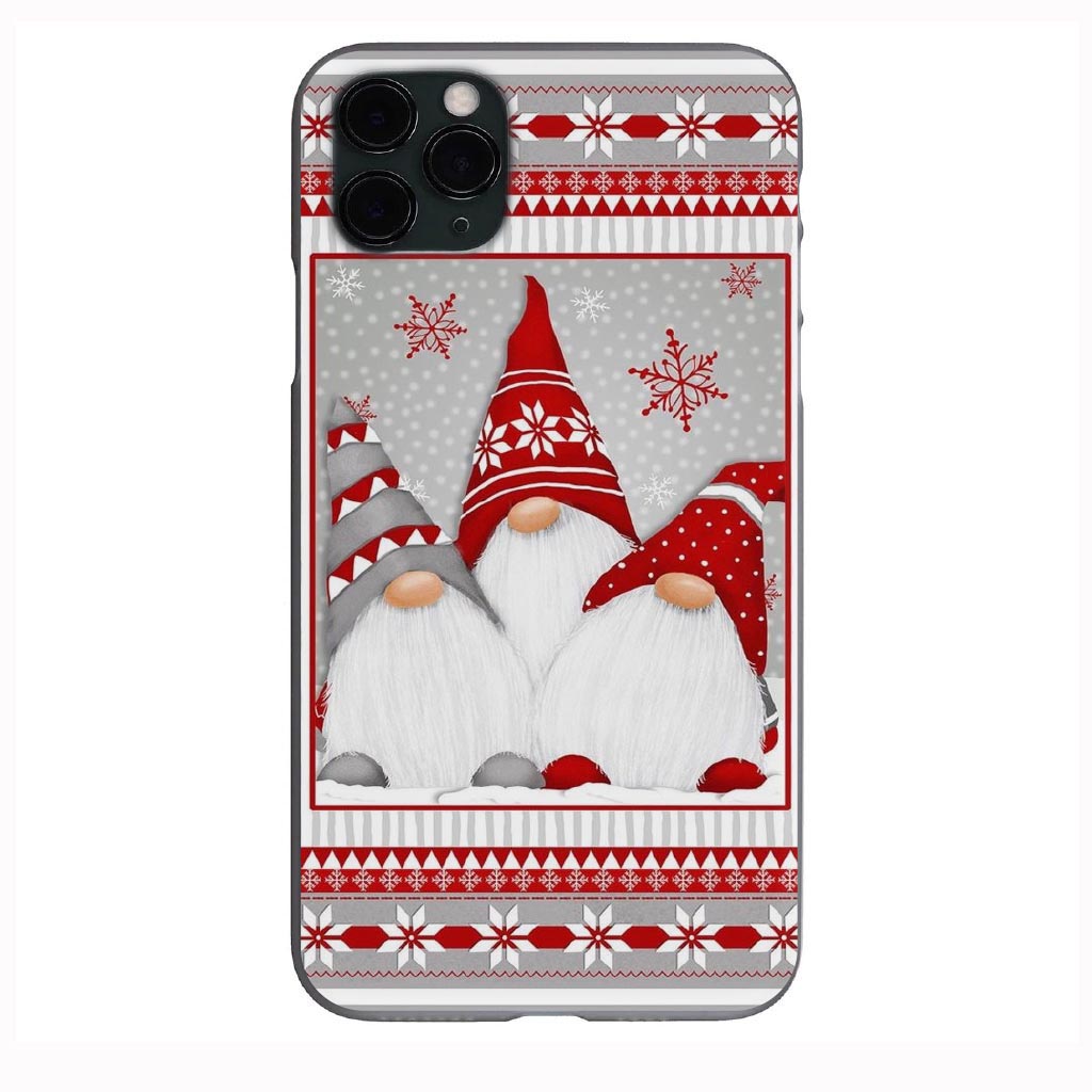 Gnomes Christmas Sweater print Phone Case for iPhone X XS XR