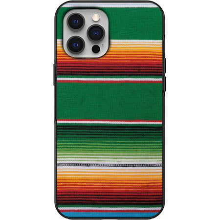 Green Serape Design Phone Case for iPhone 7 8 X XS XR SE 11 12 13 14 Pro Max Mini Note 10 20 s10 s10s s20 s21 20 Plus Ultra