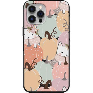 Halloween Kawaii Cat Pumpkin Design Phone Case for iPhone 7 8 X XS XR SE 11 12 13 14 Pro Max Mini Note 10 20 s10 s10s s20 s21 20 Plus Ultra