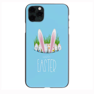 Happy Easter Bunny Ears and Eggs design Phone Case for iPhone 7 8 X XS XR SE 11 12 13 14 Pro Max Mini Note 10 20 s10 s10s s20 s21 20 Plus Ultra