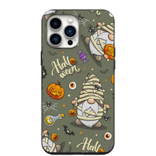 Happy Halloween Mummy Gnome Design Phone Case for iPhone 7 8 X XS XR SE 11 12 13 14 Pro Max Mini Note 10 20 s10 s10s s20 s21 20 Plus Ultra