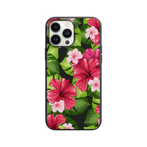 Hawaiian Hibiscus Red fragrance flower style Phone Case for iPhone 7 8 X XS XR SE 11 12 13 14 Pro Max Mini Note 10 20 s10 s10s s20 s21 20 Plus Ultra