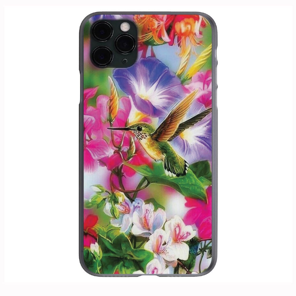 Hummingbird dreams print Phone Case for iPhone 7 8 X XS XR SE 11 12 13 14 Pro Max Mini Note 10 20 s10 s10s s20 s21 20 Plus Ultra