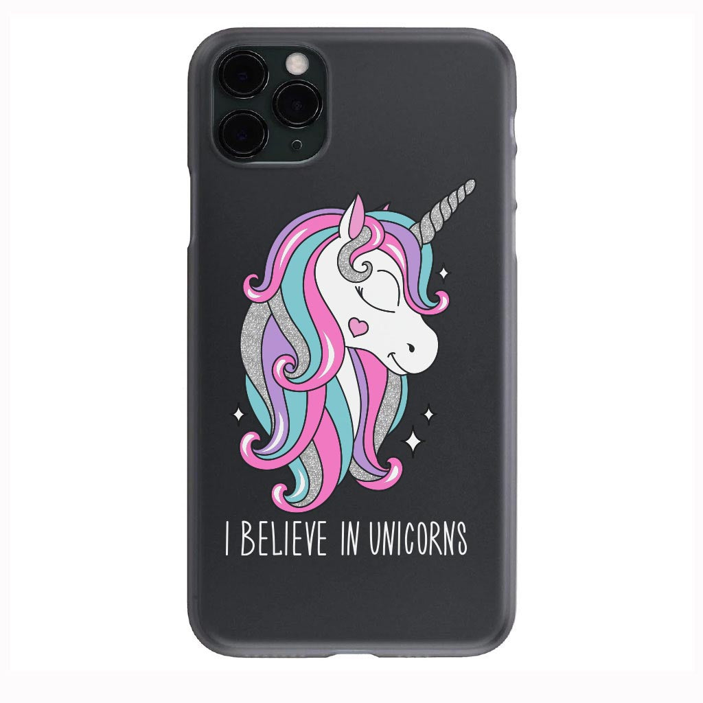 I Believe in Unicorns design Phone Case for iPhone 7 8 X XS XR SE 11 12 13 14 Pro Max Mini Note 10 20 s10 s10s s20 s21 20 Plus Ultra