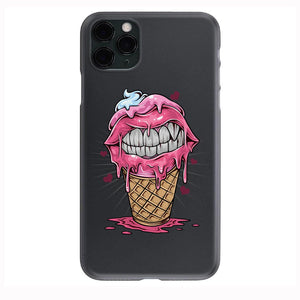 Ice Cream Lips design Phone Case for iPhone 7 8 X XS XR SE 11 12 13 14 Pro Max Mini Note 10 20 s10 s10s s20 s21 20 Plus Ultra