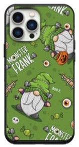Monster Frank Happy Halloween Gnome Design Phone Case for iPhone 7 8 X XS XR SE 11 12 13 14 Pro Max Mini Note 10 20 s10 s10s s20 s21 20 Plus Ultra