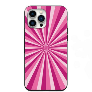 Pink Starburst Phone Case for iPhone 7 8 X XS XR SE 11 12 13 14 Pro Max Mini Note 10 20 s10 s10s s20 s21 20 Plus Ultra