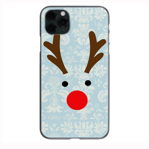 Rudolph Reindeer art print Phone Case for iPhone 7 8 X XS XR SE 11 12 13 14 Pro Max Mini Note 10 20 s10 s10s s20 s21 20 Plus Ultra