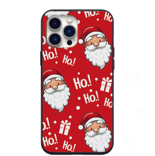 Santa Ho Ho Ho Design Phone Case for iPhone 7 8 X XS XR SE 11 12 13 14 Pro Max Mini Note 10 20 s10 s10s s20 s21 20 Plus Ultra