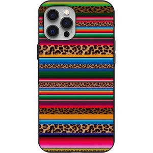 Serape Cheetah Design Phone Case for iPhone 7 8 X XS XR SE 11 12 13 14 Pro Max Mini Note 10 20 s10 s10s s20 s21 20 Plus Ultra