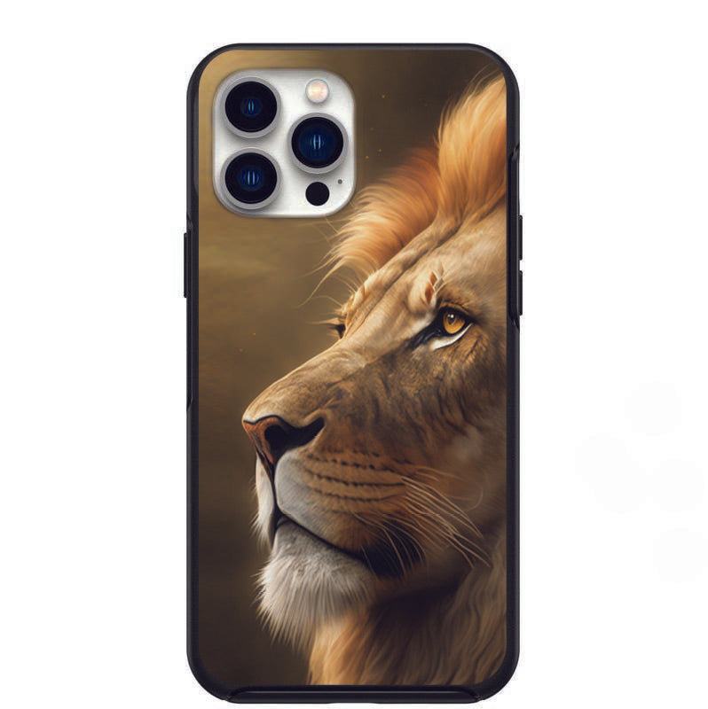 Majestic Lion King of the Jungle Phone Case for iPhone 7 8 X XS XR SE 11 12 13 14 Pro Max Mini Note 10 20 s10 s10s s20 s21 20 Plus Ultra
