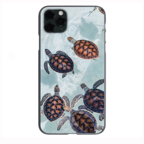 Tiny Turtles Phone Case for iPhone 7 8 X XS XR SE 11 12 13 14 Pro Max Mini Note 10 20 s10 s10s s20 s21 20 Plus Ultra