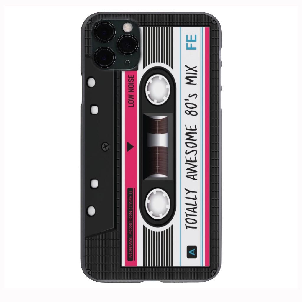 Totally Awesome 80's Mix Tape Phone Case for iPhone 7 8 X XS