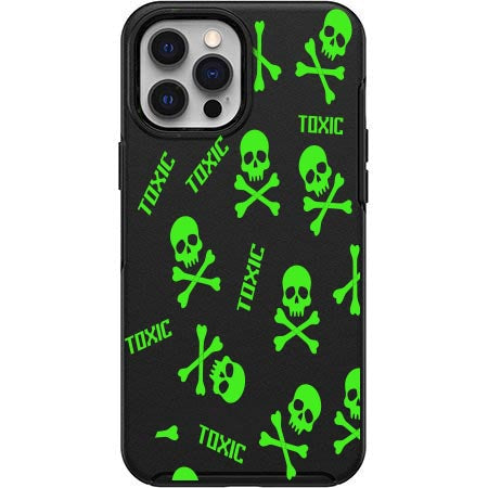 Toxic Sculls Design Phone Case for iPhone 7 8 X XS XR SE 11 12 13 14 Pro Max Mini Note 10 20 s10 s10s s20 s21 20 Plus Ultra