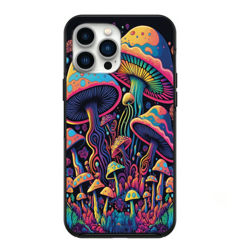 Trippy Psychedelic Mushroom Design Phone Case for iPhone 7 8 X XS XR SE 11 12 13 14 Pro Max Mini Note 10 20 s10 s10s s20 s21 20 Plus Ultra