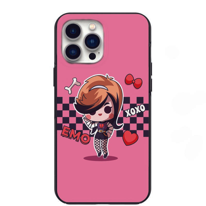 Valentine Emo Love XOXO Phone Case for iPhone 7 8 X XS XR SE 11 12 13 14 Pro Max Mini Note 10 20 s10 s10s s20 s21 20 Plus Ultra