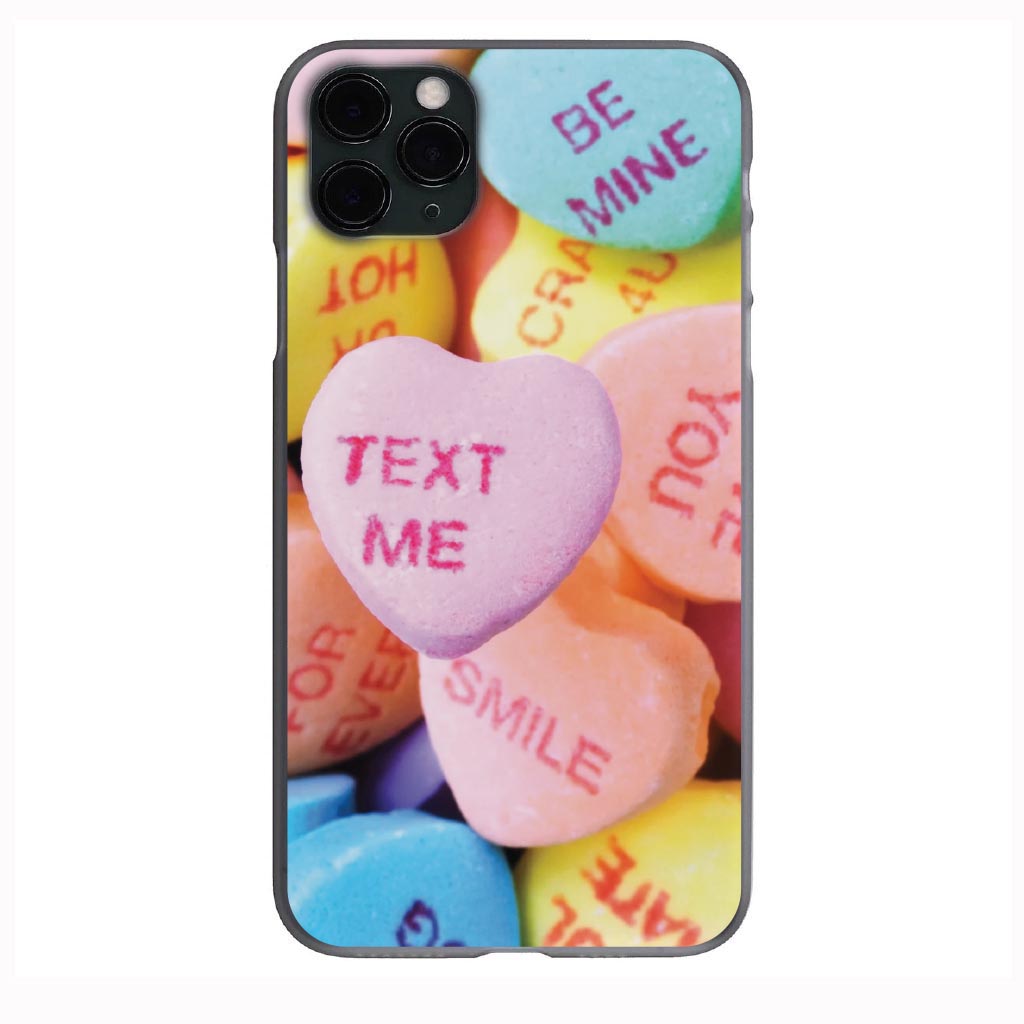 Valentines Candy Be Mine Hugs and Kisses design Phone Case for iPhone 7 8 X XS XR SE 11 12 13 14 Pro Max Mini Note 10 20 s10 s10s s20 s21 20 Plus Ultra
