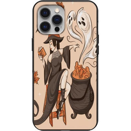 Witchy Witch Design Phone Case for iPhone 7 8 X XS XR SE 11 12 13 14 Pro Max Mini Note 10 20 s10 s10s s20 s21 20 Plus Ultra