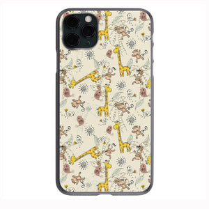 Cute Giraffe and Monkey Phone Case for iPhone 7 8 X XS XR SE 11 12 13 14 Pro Max Mini Note 10 20 s10 s10s s20 s21 20 Plus Ultra
