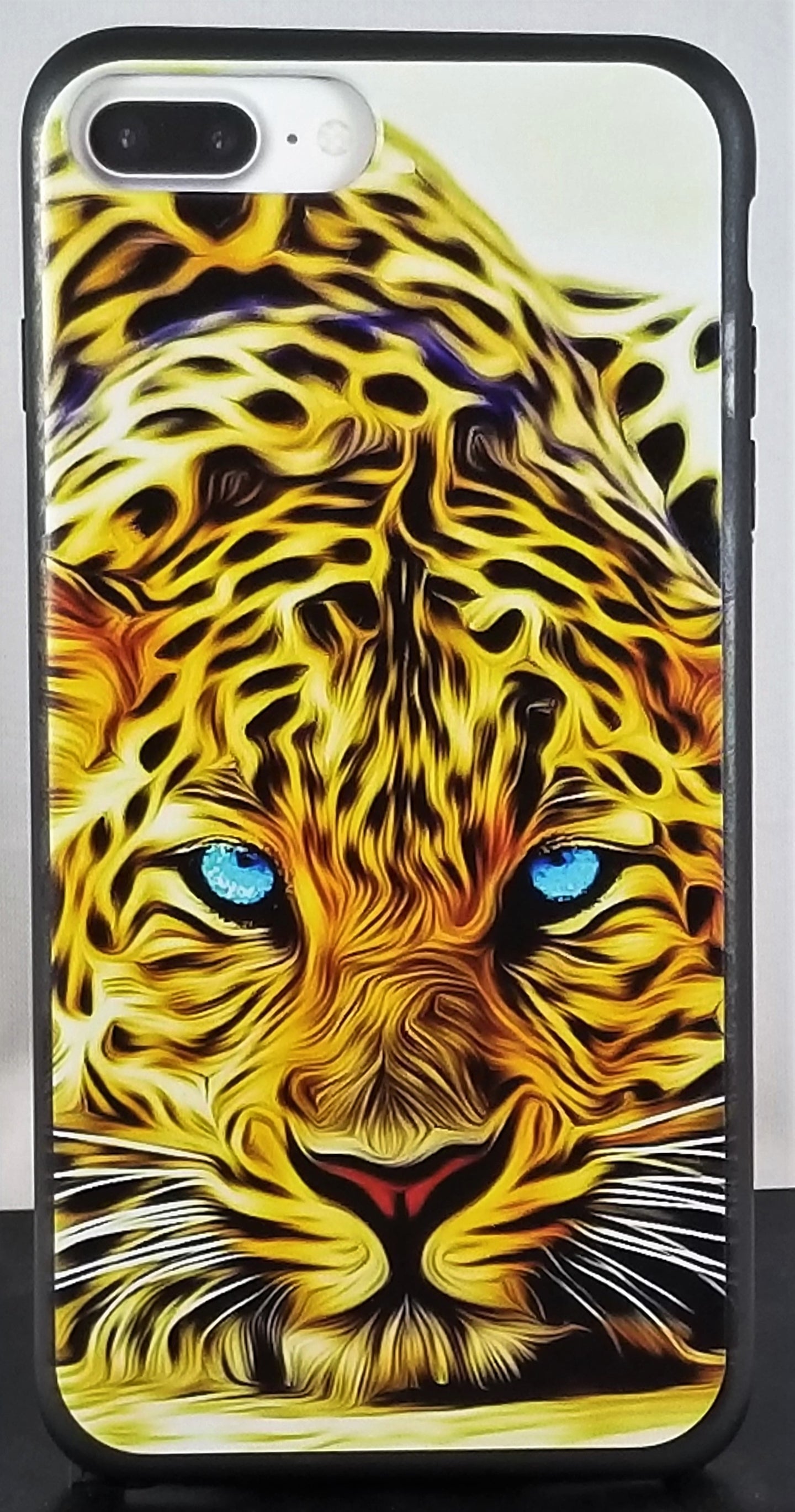 Blue Eye Cheetah Phone Case Phone Case for iPhone 7 8 X XS XR SE 11 12 13 14 Pro Max Mini Note 10 20 s10 s10s s20 s21 20 Plus Ultra