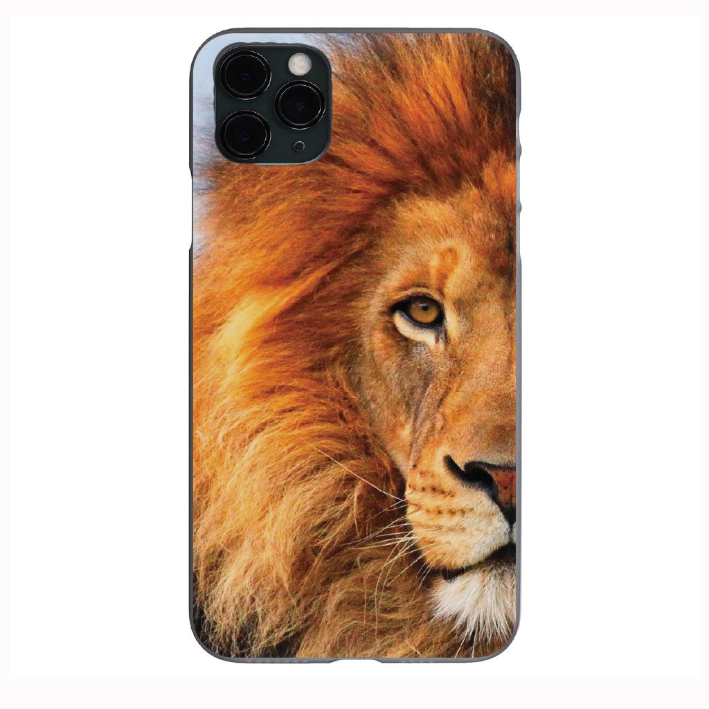 Focused Lion Phone Case for iPhone 7 8 X XS XR SE 11 12 13 14 Pro Max Mini Note 10 20 s10 s10s s20 s21 20 Plus Ultra