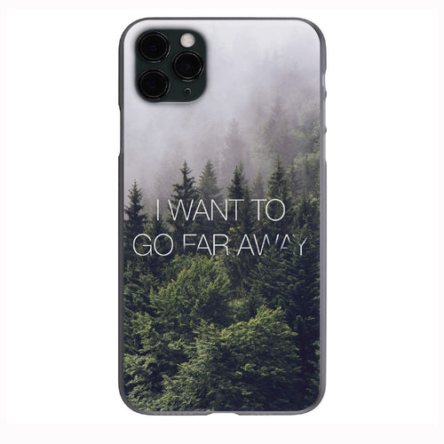 I Want to Go Far Away Wanderlust Phone Case for iPhone 7 8 X XS XR SE 11 12 13 14 Pro Max Mini Note 10 20 s10 s10s s20 s21 20 Plus Ultra