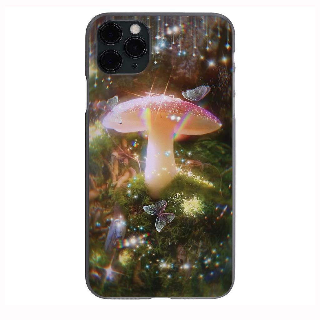 Mushroom butterfly Fantasy Phone Case for iPhone 7 8 X XS XR SE 11 12 13 14 Pro Max Mini Note 10 20 s10 s10s s20 s21 20 Plus Ultra