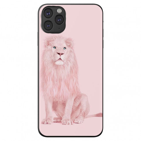 Soft Pink Lion Apple Iphone Samsung Shockproof Case Cover